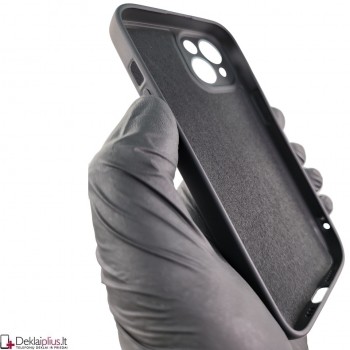 Švelnus silikoninis dėklas - juodas (Apple Iphone 14) Švelnus silikoninis dėklas - juodas (Apple Iphone 14)